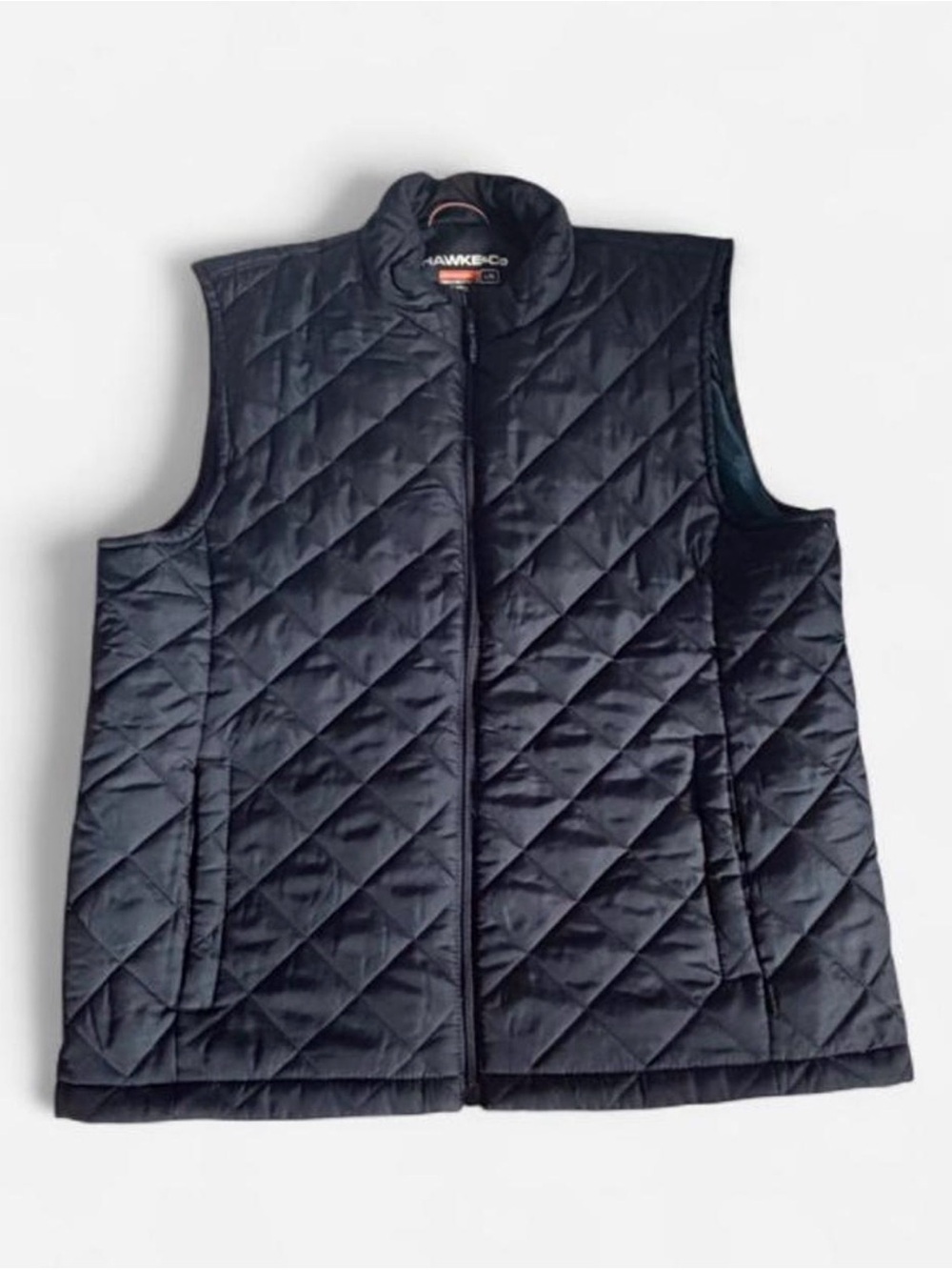 Hawke & Co Quilted Navy Blue Men's Vest